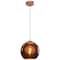Access Lighting Glow, Pendant, Brushed Copper Finish, Copper Glass 28101-BCP/CP - alternate 1